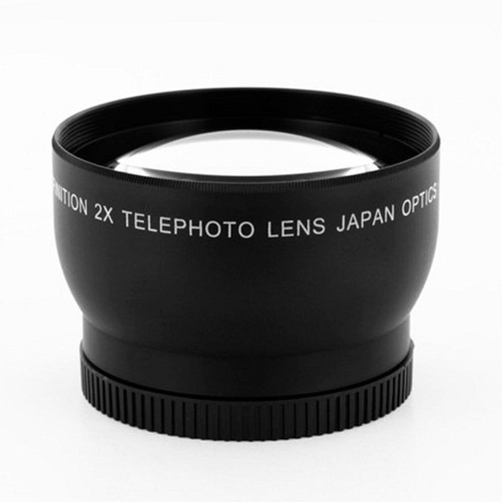 52mm 58mm 2.0x Telephoto Lens For Nikon D90 D80 D700 D3000 D3100 D3200 D5000 D5100 D5200 18-55mm Câmeras DSLR