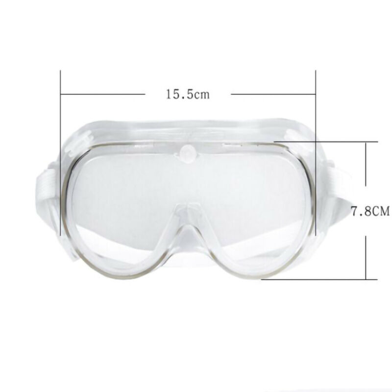 Anti Fully Sealed Safety Goggles Glasses Eye Protection Work Lab Anti Dust Clear Eyewear Goggles