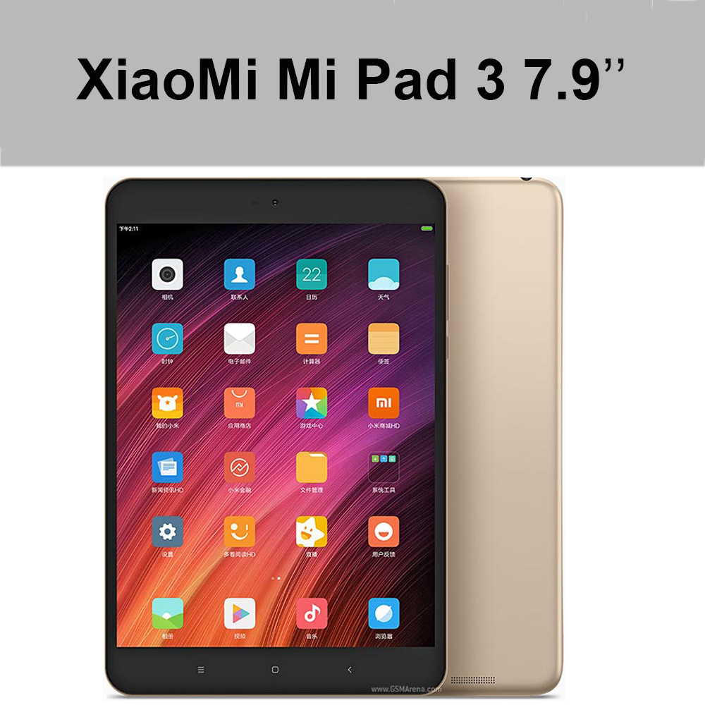 For Xiaomi MiPad 3 7.9 Stand Case PAD 3 Cover PU Leather shell with Stand Holder for Xiaomi MI Pad3 Cover With Smart Sleep Awake
