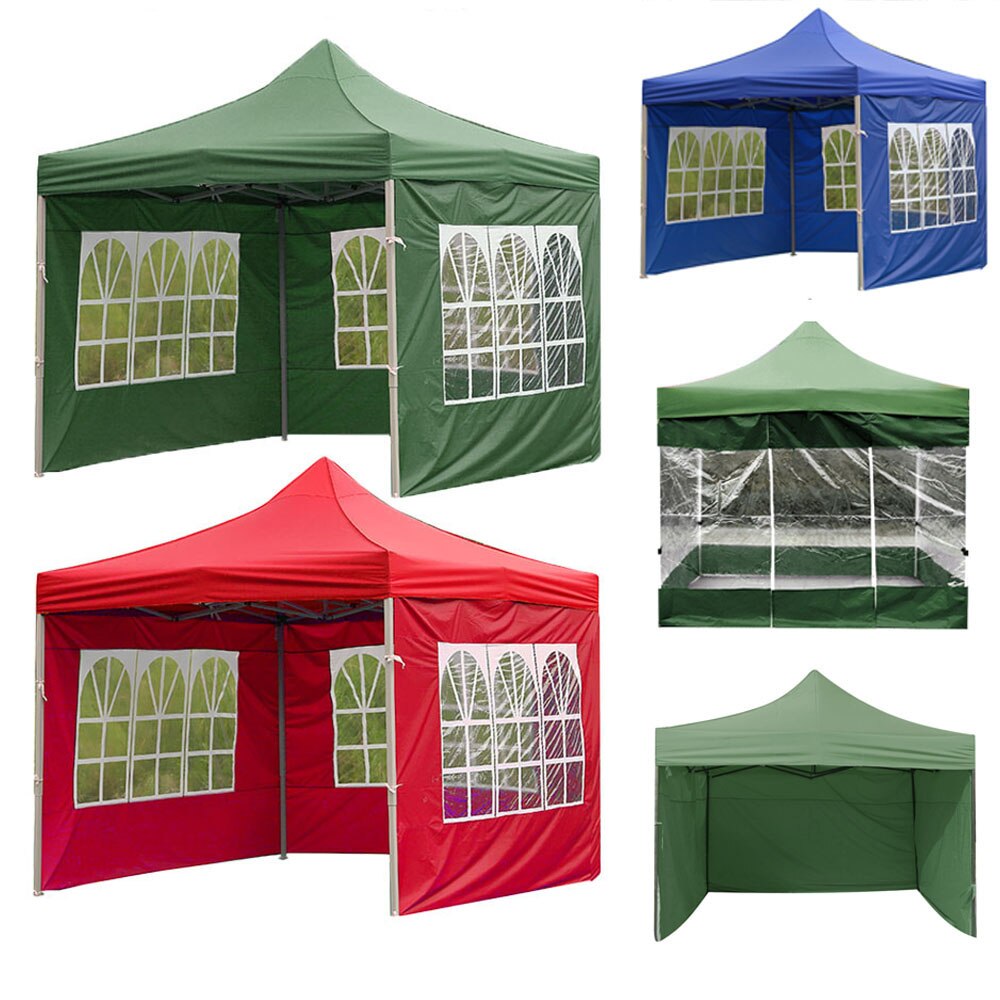 1PC tenda da esterno portatile sostituzione della superficie impermeabile antipioggia Gazebo da giardino ombra riparo parabrezza senza baldacchino/telaio superiore