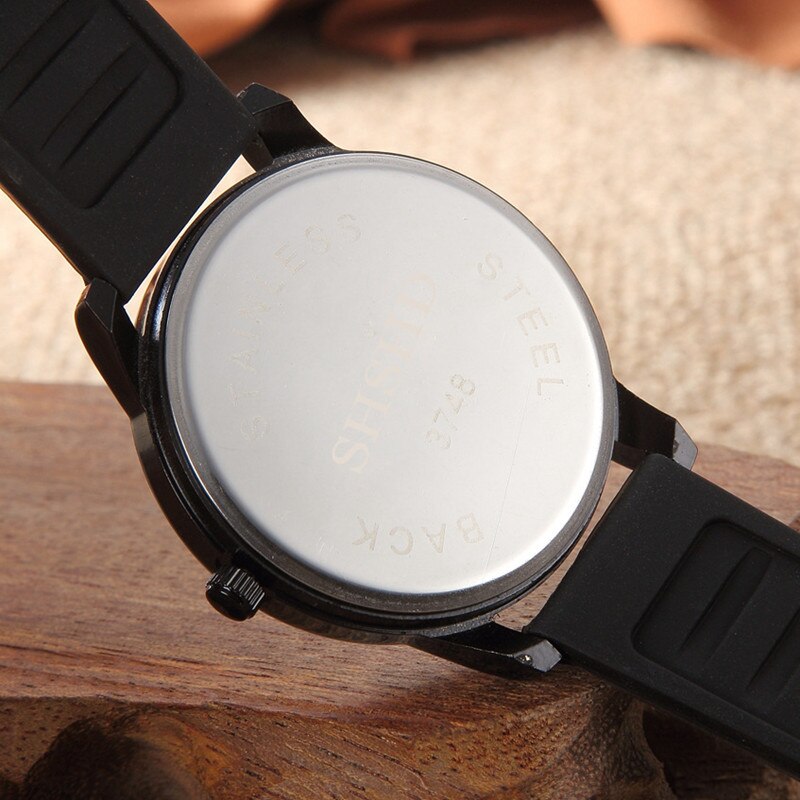 Relogio masculino oben-marke klassische schwarz-weiße partneruhr silikon herren- und damenuhr damen quarzuhr reloj hombre