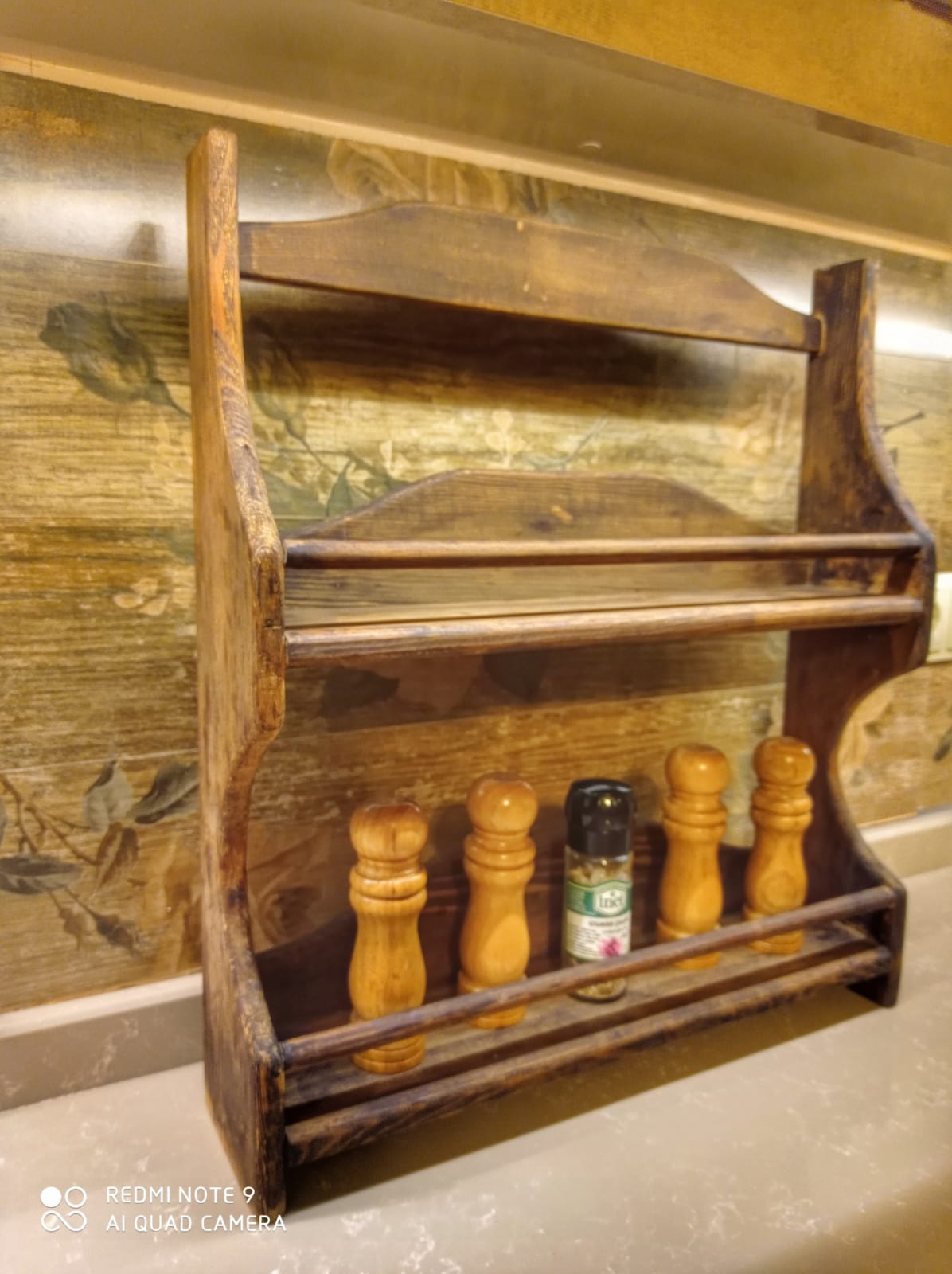 Wooden Spice Rack