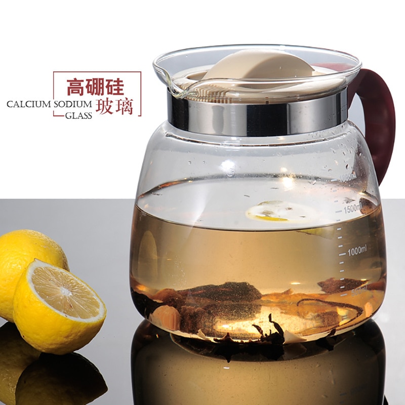 Straight Fire Pot Heat Resistant Glass Boiling Teapot Electric Pottery Furnace Glass Boiling Pot