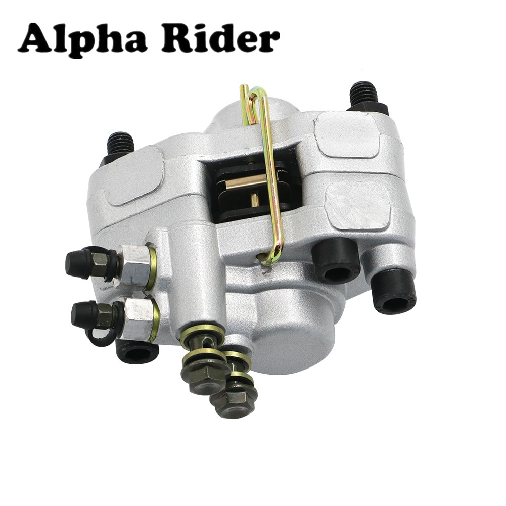 Rear Brake Caliper With Pads Silver For POLARIS ATV Trail Boss 325 Year 2000 2002 / Trail-Boss 330 Year 2003 2004