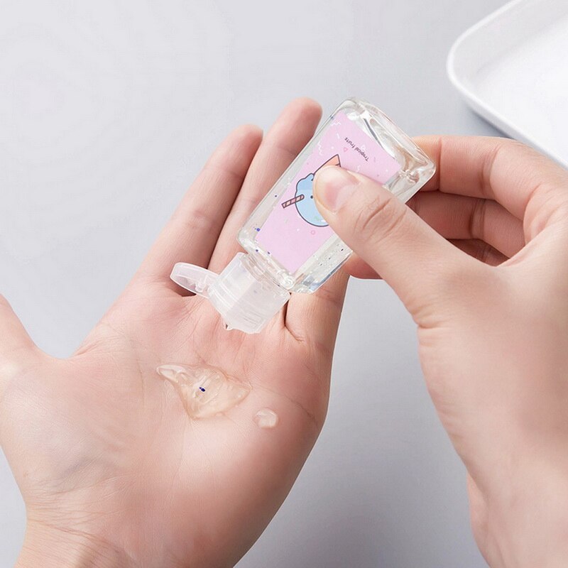 30ML sans rinçage Gel de lavage des mains sans alcool Lotion pour les mains Portable pour l'école de voyage à la maison