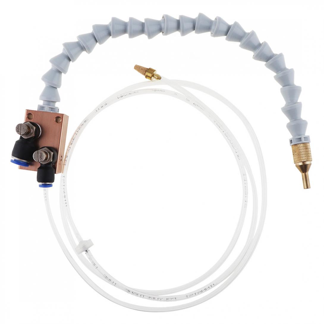 Mist Koelvloeistof Smering Spray Systeem Met Dubbele Throttle En 8Mm Air Pijp Voor Metalen Snijden Graveren Cooling Machine