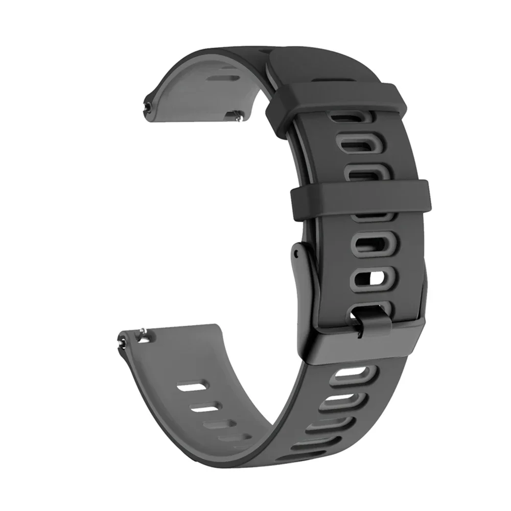 20mm 22mm silikone urrem til ticwatch pro 3 ultra rem til ticwatch gtw/gtx /s2/e2/e3/ gth udskiftning blød sportsrem: Lyserød / 20mm