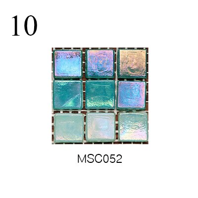 10pcs Ceramic Tile Stickers 10x10cm 3D Mosaic Tile Plane Wall Sticker DIY Decorations for Kitchen Bar Bathroom PVC Stickers: 10