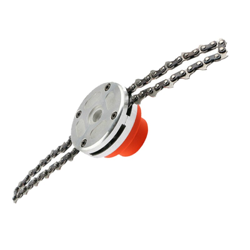 Cortador de grama corrente frete grátis agricultura 35*9*7cm jardins manganês aço resistência alta temperatura durável vermelho