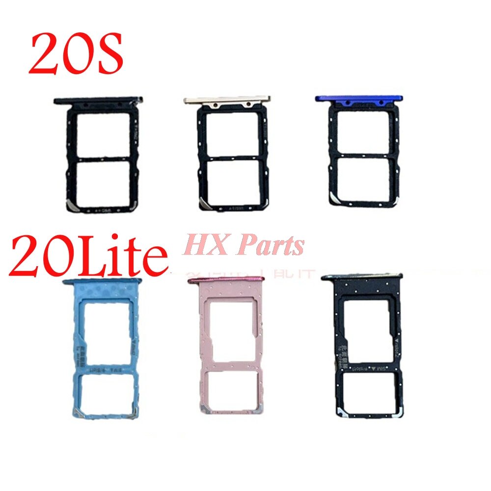 Pour Xiaomi Redmi Note 8 carte SIM porte-plateau Micro SD carte fente support adaptateur pièce de réparation de remplacement