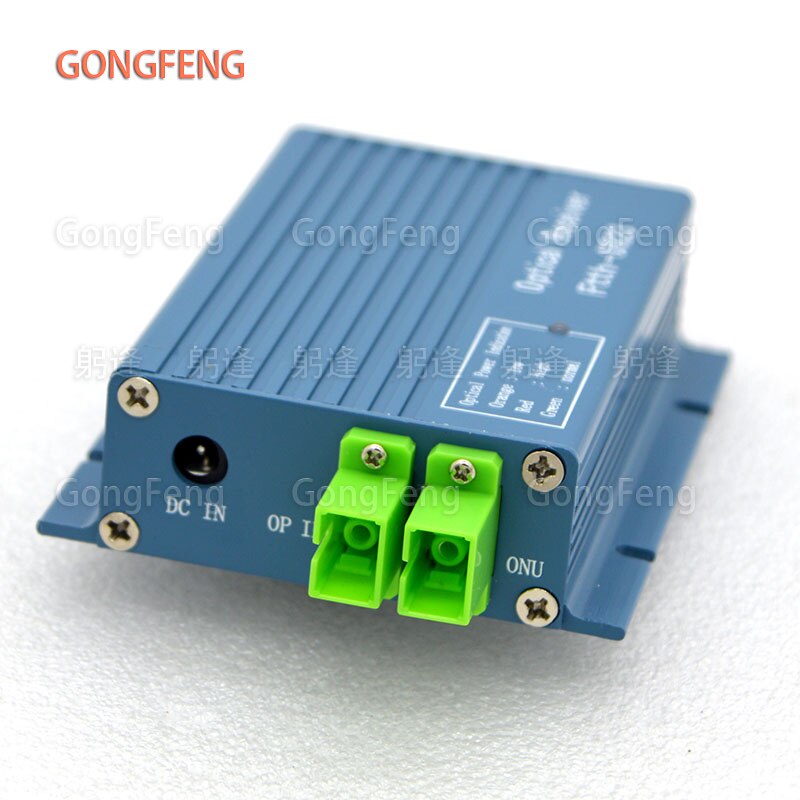 Receptor óptico FTTH CATV, convertidor WDM de fibra óptica de alto nivel, conector dúplex SC APC, Mini modo con 2 salidas RF pulgadas,