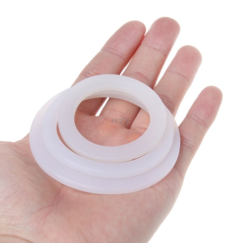 Silicone Seal Ring Flexible Washer Gasket Ring Replacenent For 2 Cups Moka Pot Espresso Kitchen Coffee Makers Accessories Parts