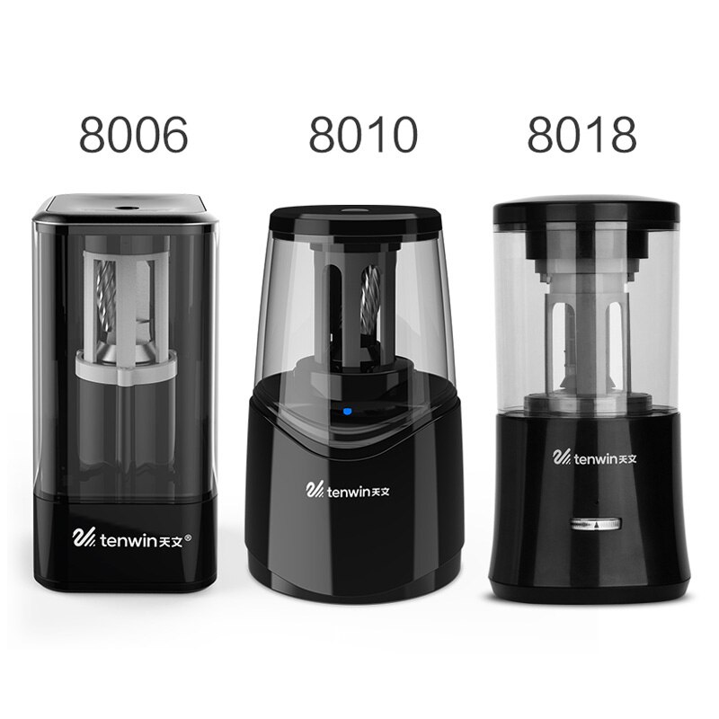 Tenwin Electric Helical Blade Pencil Sharpeners Replacement for 8006/8010/8018 Stationery Pencil Sharpener Art Tools