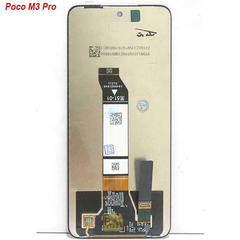 6.5 "Voor Xiaomi Redmi Note 10 5G M2103K19G Lcd-scherm Vervanging Touch Screen Onderdelen Voor Poco M3 Pro 5G M2103K19PI Lcd