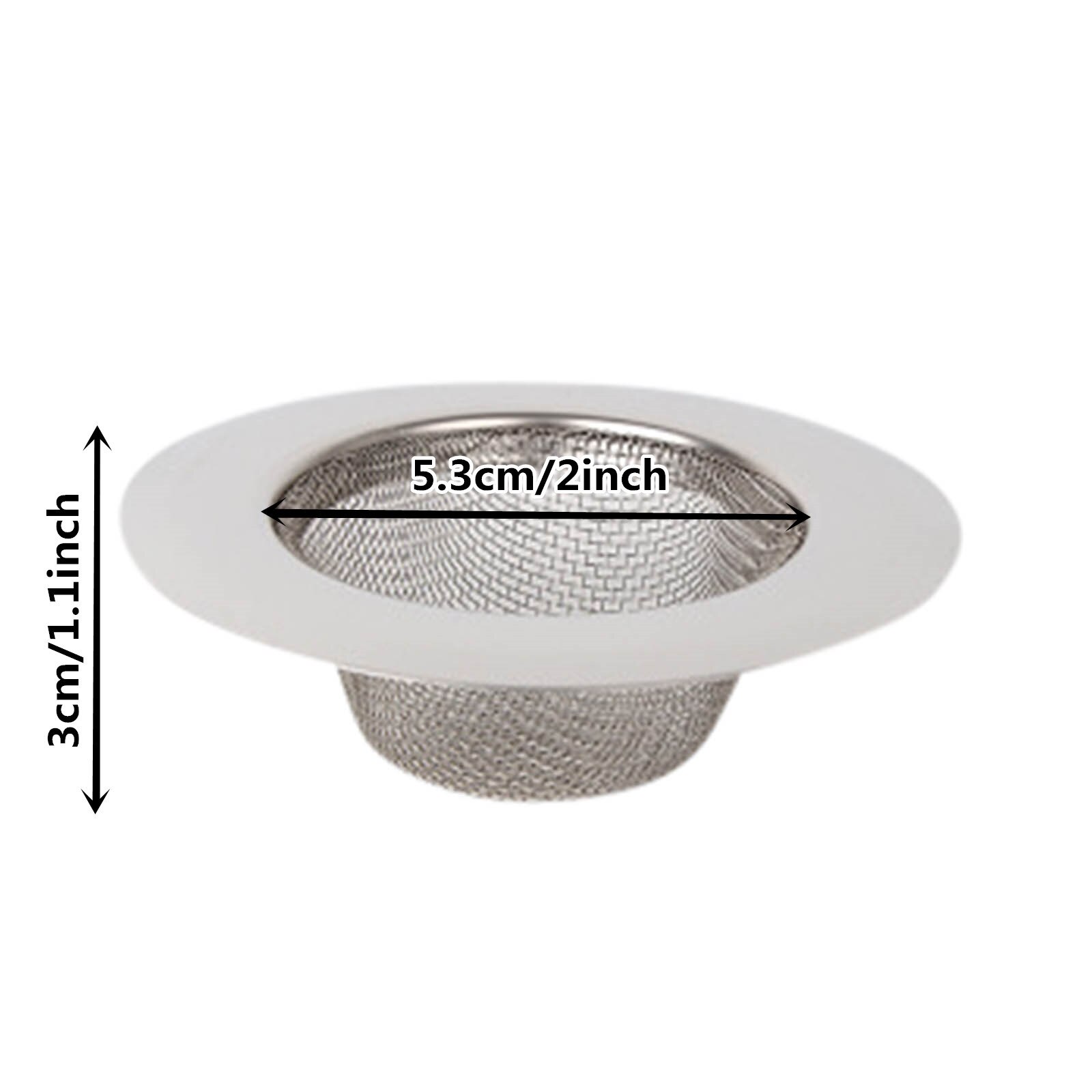 Stainless Drainage Advanced Strainer Sink Filter Sewer To Prevent Clogging: B