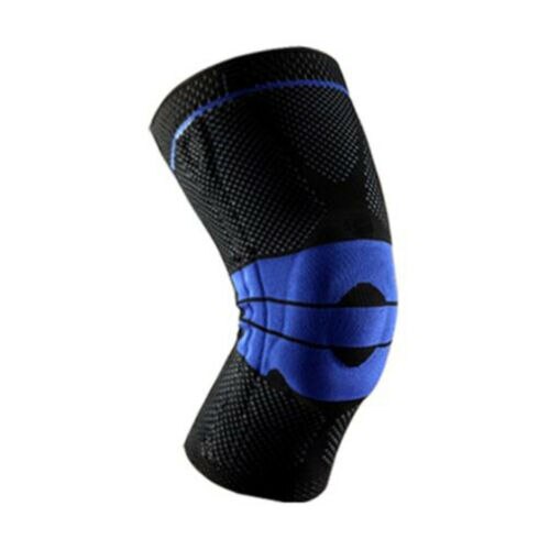 Volle Knie befestigen Gurt Patella Medialen Unterstützung Starke Meniskus Kompression Schutz Laufende Korb Stabilisator Fitnessstudio Sport Pads: Schwarz / XL