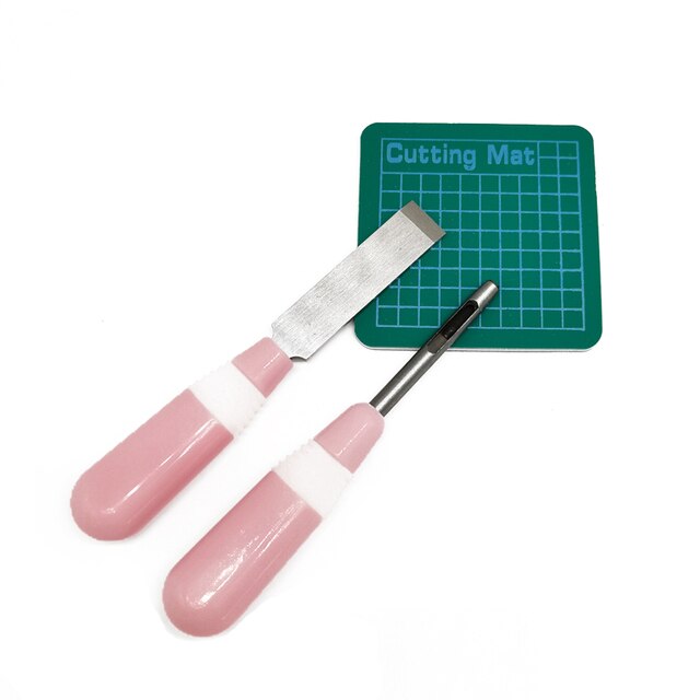 Mini needle plate Screw driver Set sewing tool for sewing machine: pink
