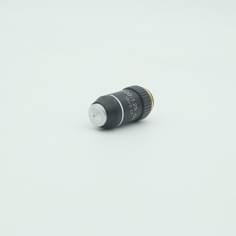 195 Type Achromatic Objective Lens 100x Microscope Objective Lens RMS 20.2mm Objective Lens Parts