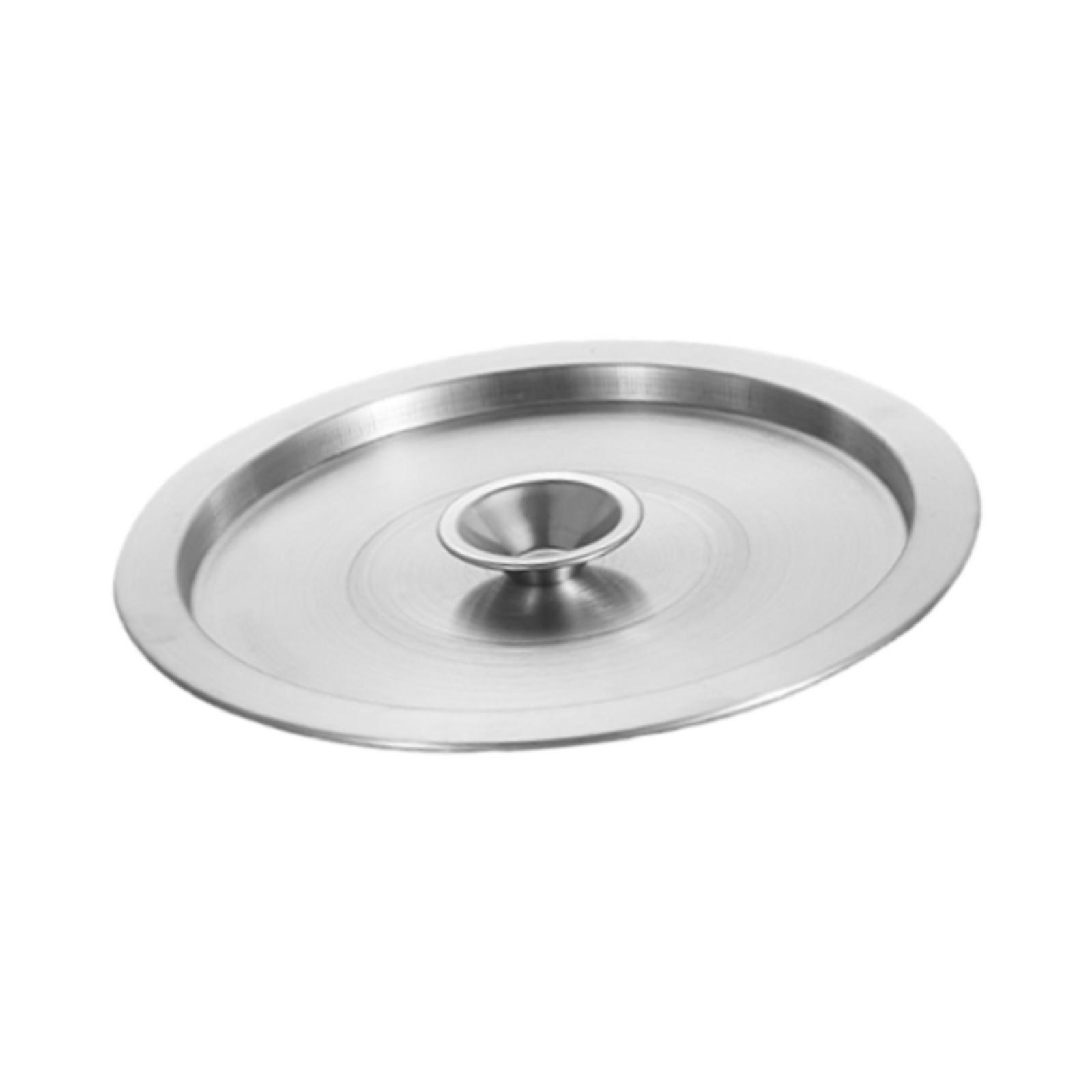 Universal Wok Lid Cover Stainless Steel Stockpot Lid Frying Pot Cover Soup Pot Lid for Cooking Kitchen Supplies Accessories