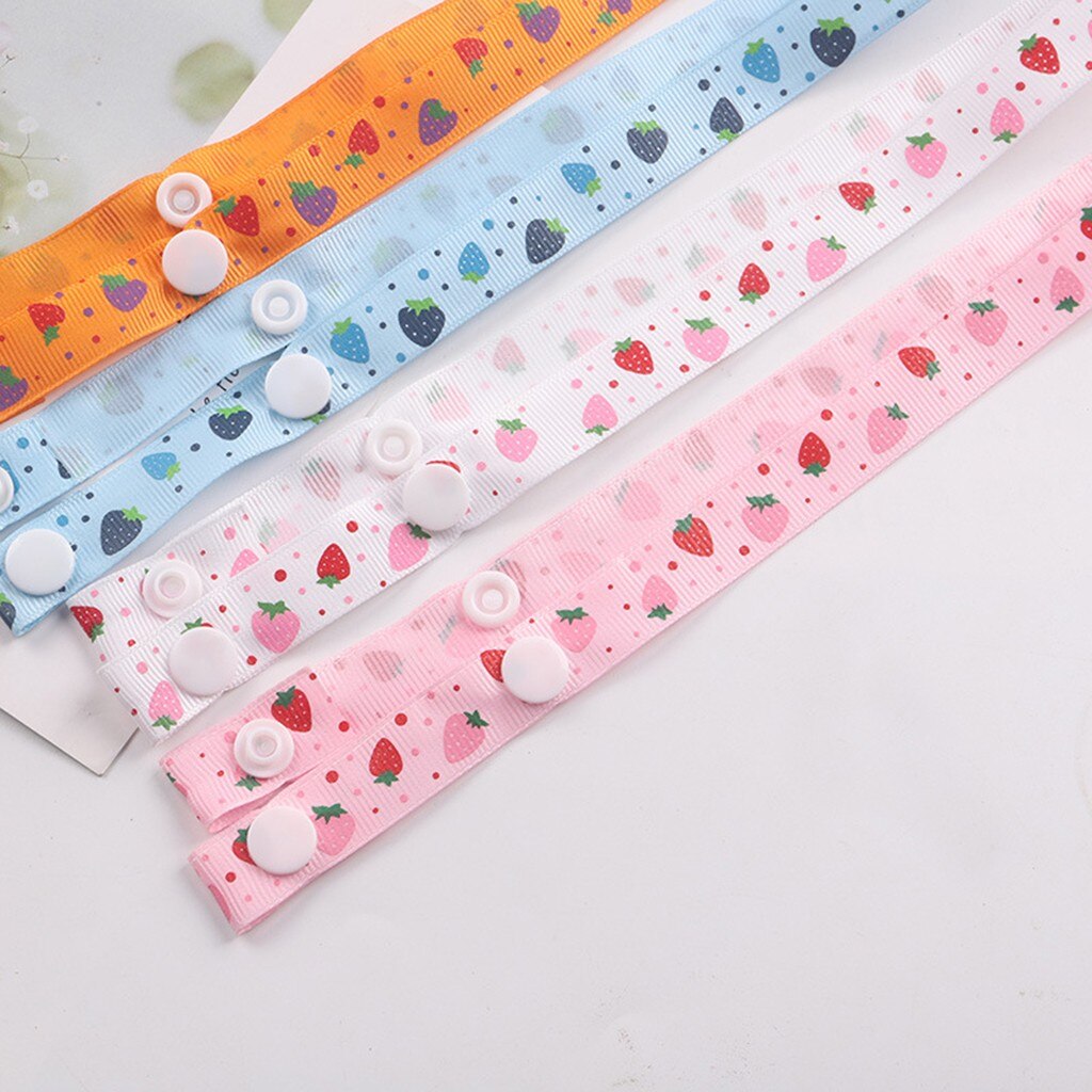 4pc Cartoon Print Kid Maske Lanyard Einstellbare Maske Hängen Seil Maske Halter Sicherheit Maske Rest Ohr Halter Seil Hängen auf Neck String