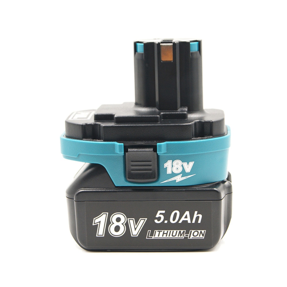 Usb laddare batteri adapter adapter verktyg för makita 18v bl18 li- jon batteri till makita 18v ni-cd ni-mh