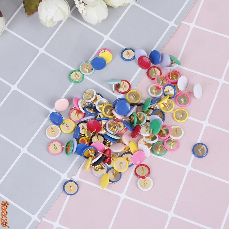 100 Ronde Punaise Tack Tack Bulletin Board Kurk Pa... Grandado