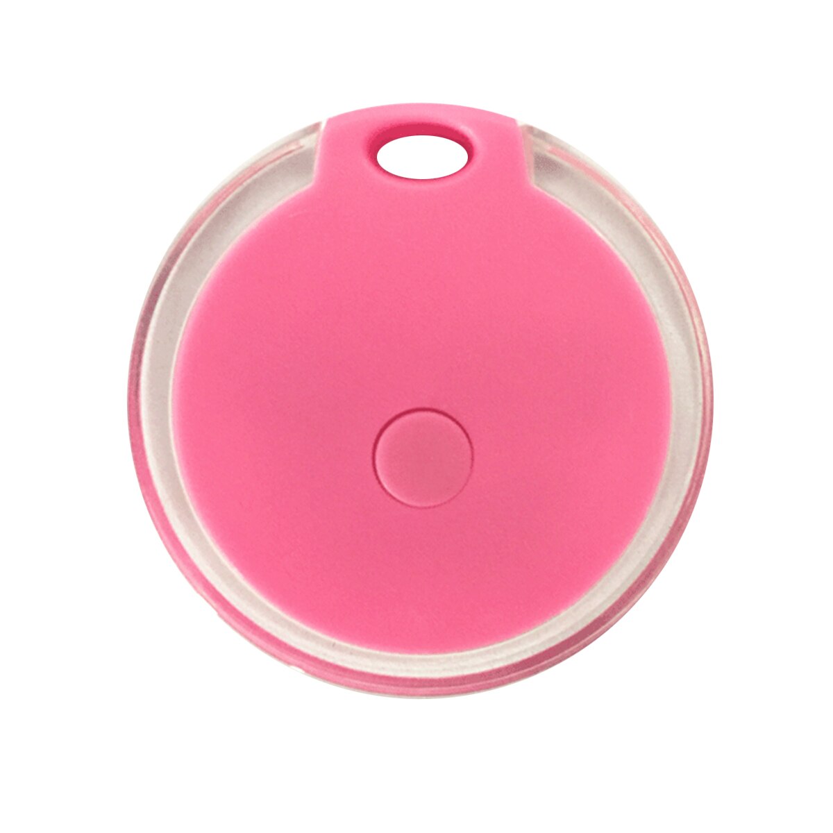 Smart BT Anti-Lost Tracker Portable Mini Locator Alarm Positioning Selfie Trackers For Pet Keys Wallet Bag Kids: Pink
