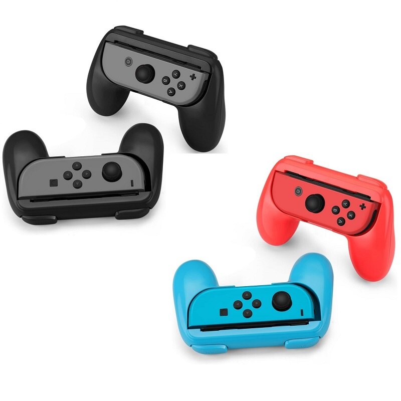 Soporte de Joycon izquierdo + derecho para Nintendo Switch NS, mando Joy-Con, accesorios de agarre de mano, 2 uds.: Grip 4pcs