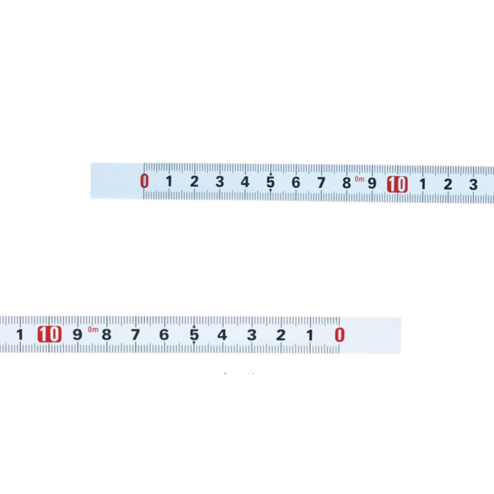 Règle autocollante métrique de , autocollant avec échelle de règle à colle, ruban à mesurer plat auto-adhésif, 1 pièce