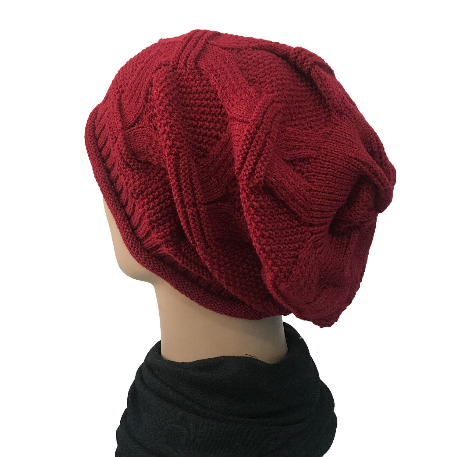 Mannen En Vrouwen Herfst En Winter Gebreide Muts Wollen Muts