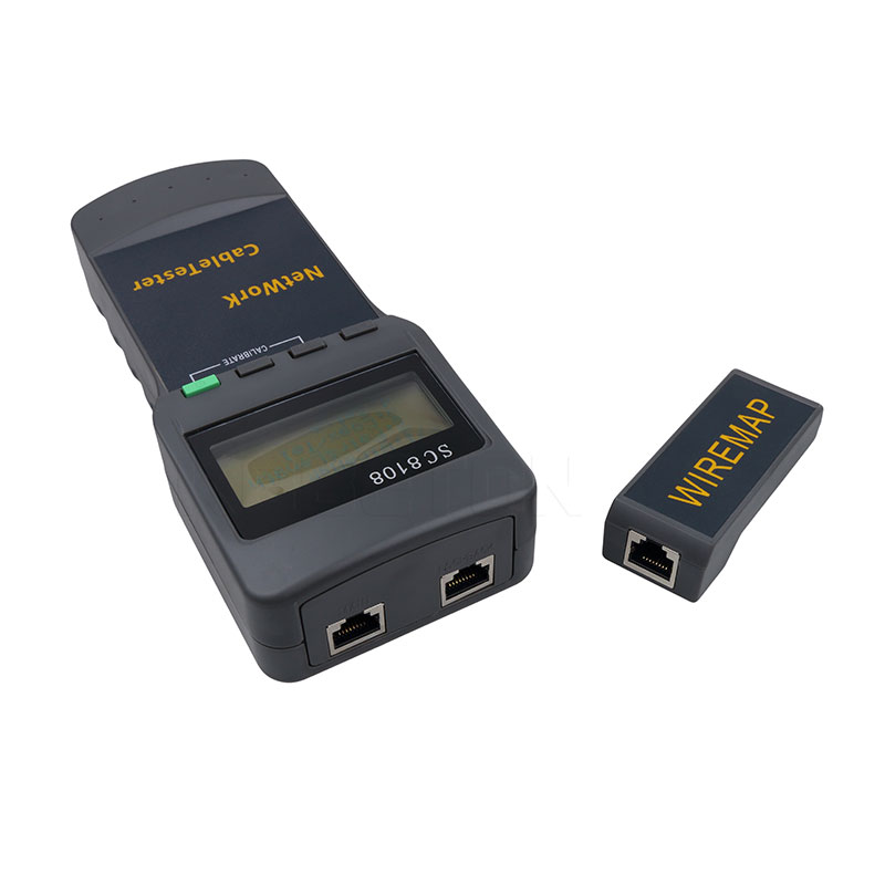 kebidumei SC8108 LCD Wireless Network Tester With LCD Display RJ45 Meter&amp;LAN Phone Cable Tester