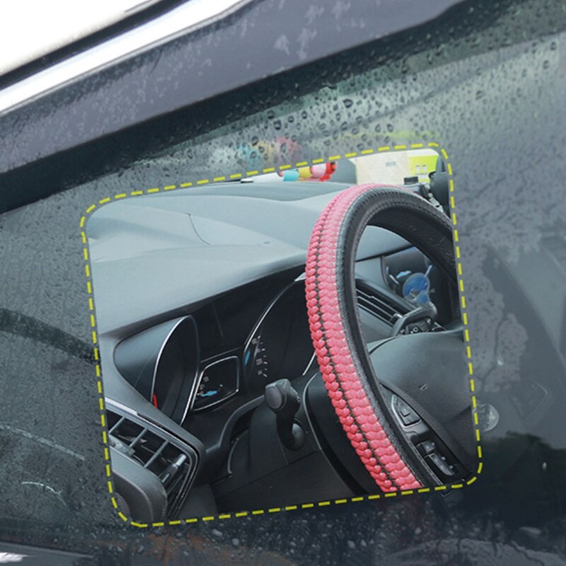 Film transparent de protection pour vitres latérales de voiture, Membrane Anti-brouillard et Anti-éblouissement, imperméable à l'eau et à la pluie, 2 pièces/ensemble