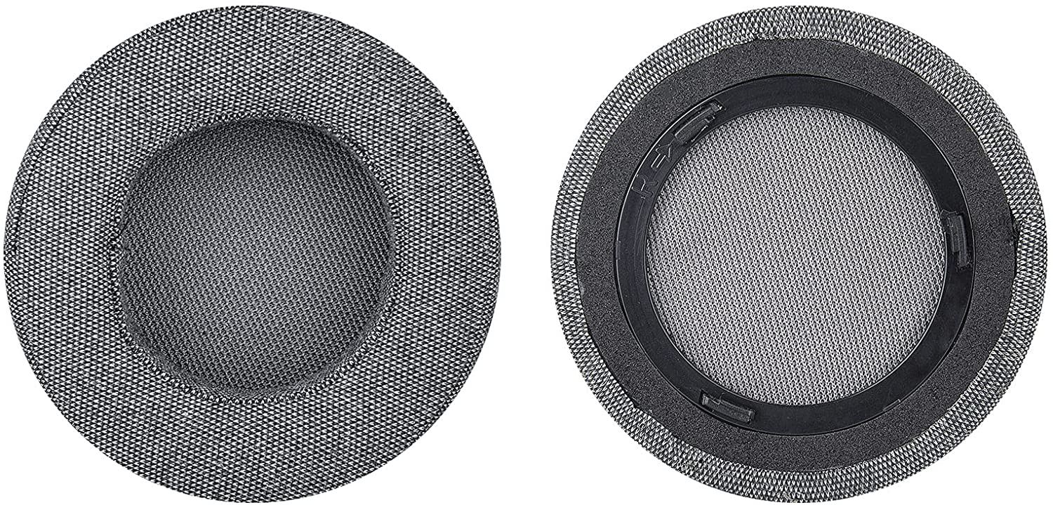Geekria Comfort Linen Replacement Ear Pads for Corsair Virtuoso RGB Wireless SE Headphones Ear Cushions, Headset Earpads
