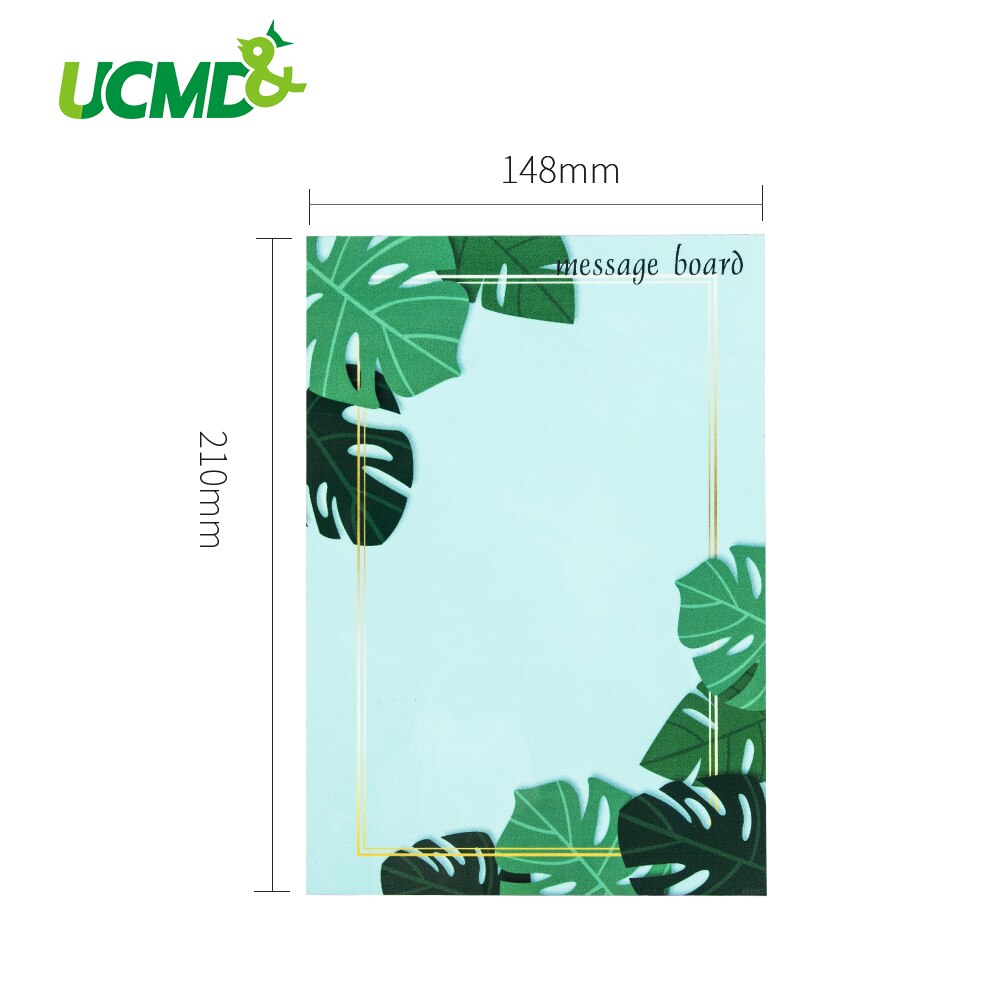 A5 Size Magnetic White Board Fridge Magnets Removable Wall Decal Stickers Whiteboard for Home Office Erasable Message Board