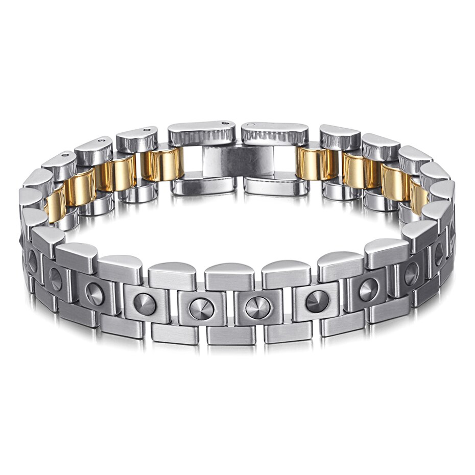 Pure Germanium Armband Voor Vrouwen Korea Populaire Rvs Gezondheid Magnetische Germanium Energie Power Sieraden