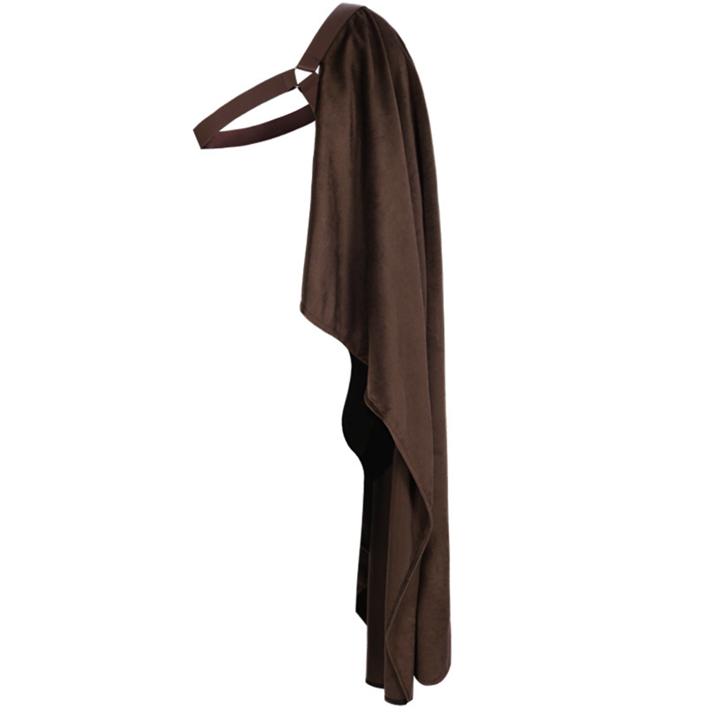 Halloween Cosplay Cape for Men Knights Steampunk Cape Vintage Medieval Shoulder Mantle Cloak