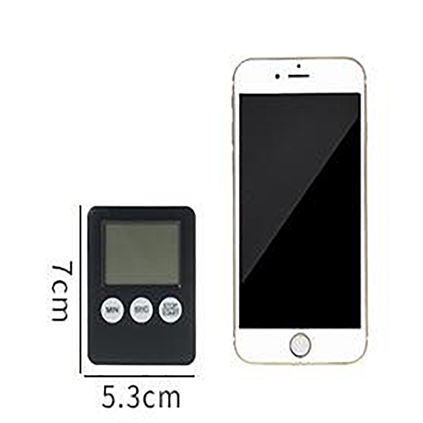 1 Pc Mini LCD Digital Magnetic Count down Timer Stopwatch Timer Kitchen Racing Alarm Clock Kitchen Tools