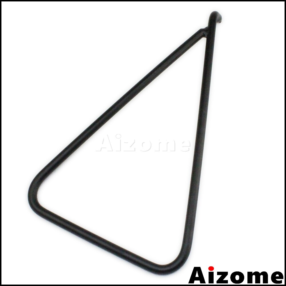 1x Universal 30.5cm MX Triangle Axle Stand Steel Motocross Side Kick Stand Dirt Bike Side Stand For Honda Yamaha Suzuki Kawasaki