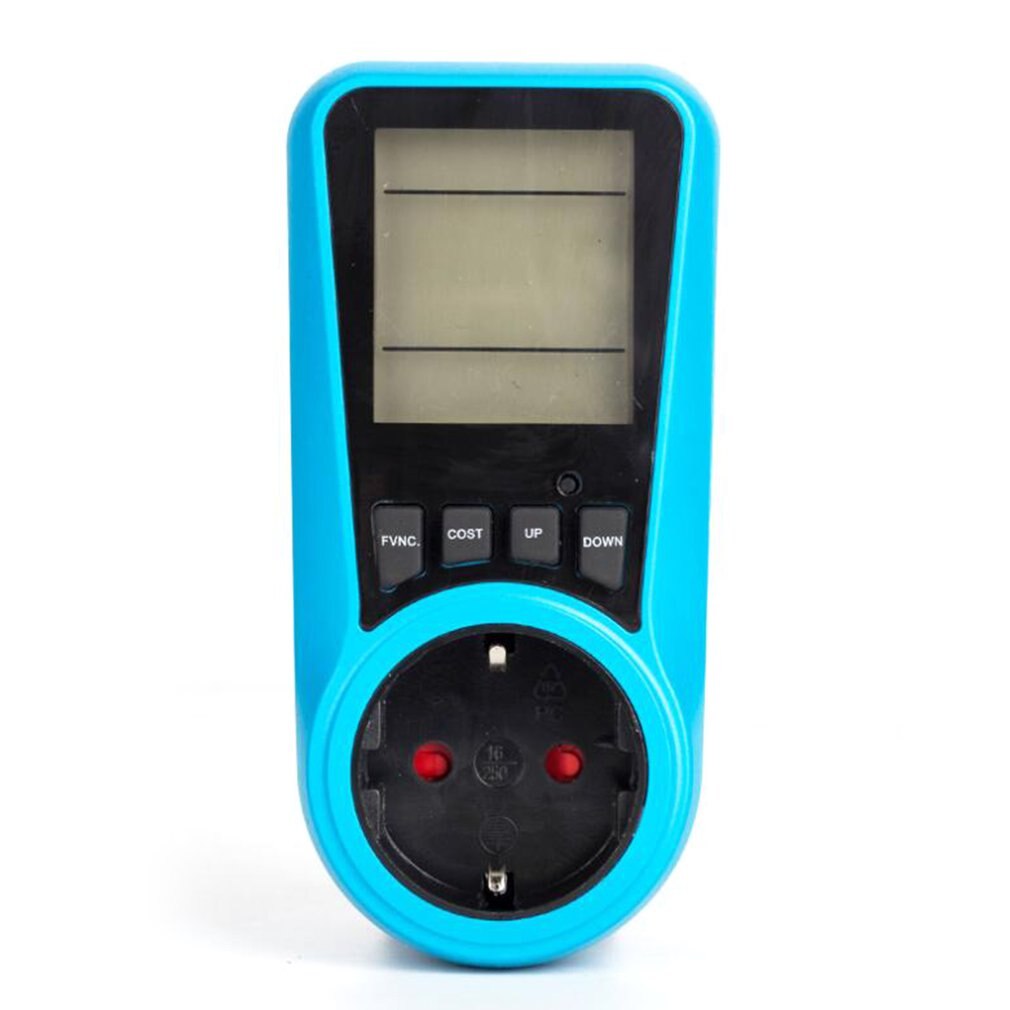 Kwe-pmb 05 stopcontact digitale spanning wattmeter stroomverbruik watt energiemeter wisselstroom elektriciteitsanalysator monitor: Default Title