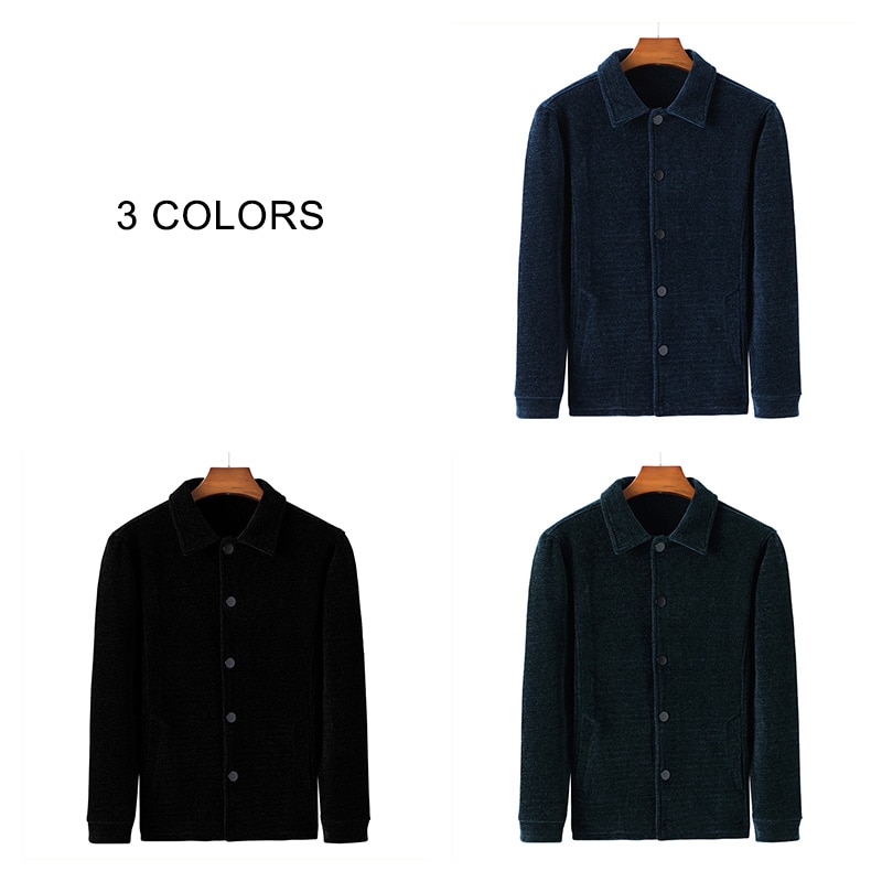 Coodrony merk trui jas heren zakelijk casual breiwerk vest heren herfst winter dikke warme omslagkraag jas top  c1183