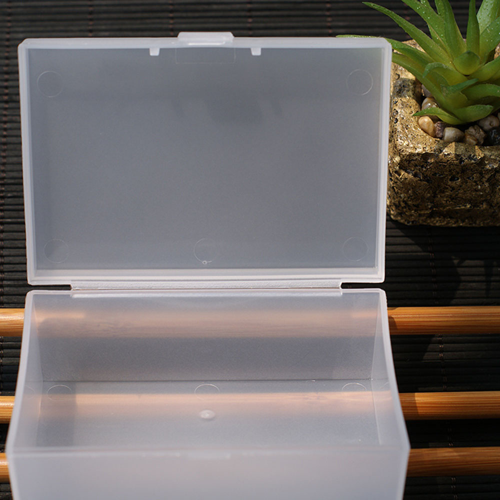 Mini Plastic Box Rectangular Box Translucent Box Packing Box Storage Box Dustproof Durable Strong Jewelry Storage Case Container