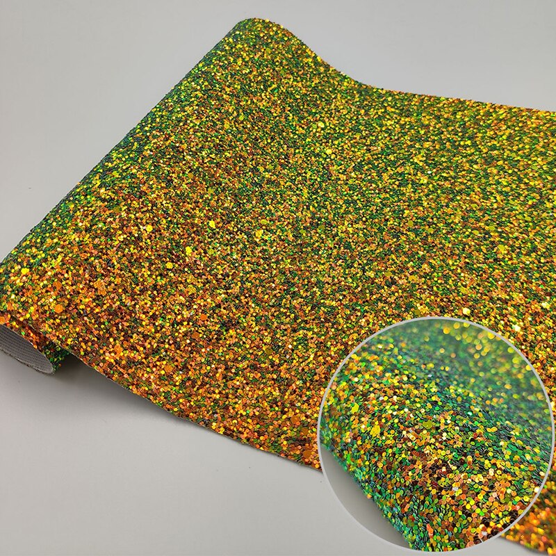 Laken i imitert skinn skinnende imitert stoff  a4 syntetisk hårsløyfestoff gjør-det-selv-veske sko tilbehør 20 * 30cm: 6