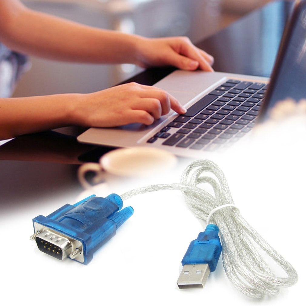 Usb To 9-Pin Serial Cable Usb To Serial Cable Usb To Com Port Usb-Rs232 Hl-340 Universal Widely Compatible