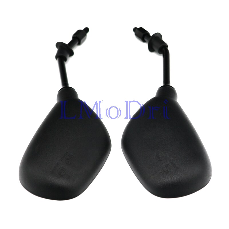 Lmodri 2 st/lot motorcykel backspegel skoter elmotor elcykel baksidan konvexa speglar 8mm universal ombyggnad