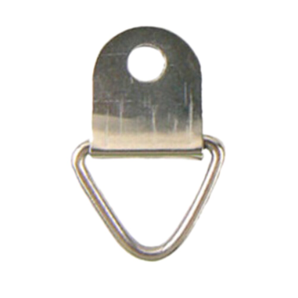 20 uds/lote ganchos de montaje en pared ganchos de triángulo Latón Dorado d-ring pintura al óleo MARCO DE ESPEJO