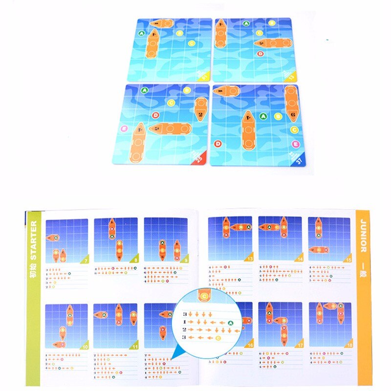 48 Niveau Rescue Board Gamefunny Puzzel Spel Voor Kinderen Milieu Abs Plastic