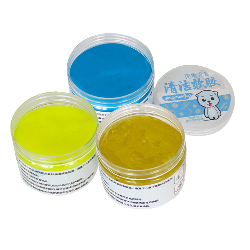 300G Car Cleaning Glue Keyboard Cleaning Mud Universal Soft For Car Computer Keyboard Magic Dust Cleaning Gel Quckily