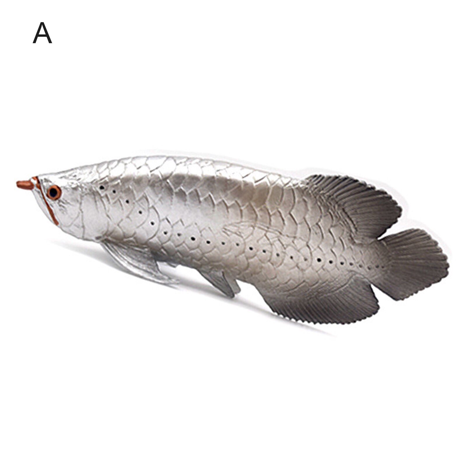 Süßwasser Stör Arowana Fisch Spielzeug - Realistisches Interaktives Tiermodell für Aquarium-Dekoration