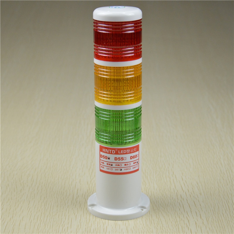 Industrial Multilayer Stack light Multi-layer LED Signal Tower Alarm Caution Light For Machinery Alarm Safety lamp Barrel Base