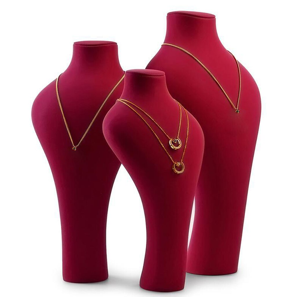 Ketting Sieraden Etalagepop Buste Organizer Standhouder Showcase